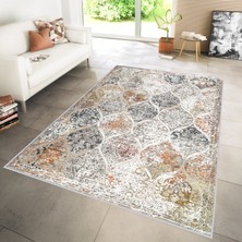 Eliana Home Dijital Baskı Yıkanabilir Kaymaz Taban Salon Halısı ve Yolluk LNA1115