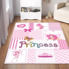 Eliana Home Dijital Baskı Yıkanabilir Kaymaz Taban Çocuk Halısı ve Yolluk LNA4076-HP645