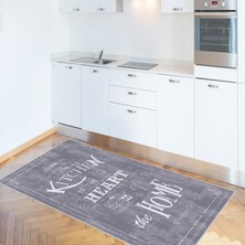 Eliana Home Dijital Baskı Yıkanabilir Kaymaz Taban Mutfak Halısı ve Yolluk  LNA2055-SD522