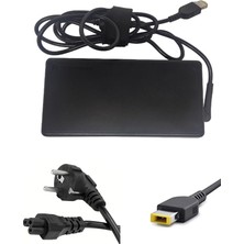 Lenovo 20V 8.5A 170W USB Uç Notebook Adaptör ADL170NLC3A + Güç Kablosu