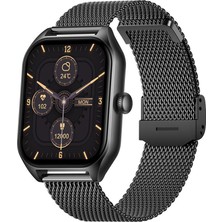 Hzl Akıllı Saat Classic Black 42MM