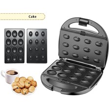 HZL 6 sı 1 arada Tost Makinası, Donut, Waffle, Ceviz Kurabiye, Sandviç Aparatlı Makina