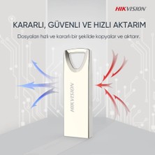 Hikvision 128GB Usb 2.0 HS-USB-M200-128G Metal Flash Bellek