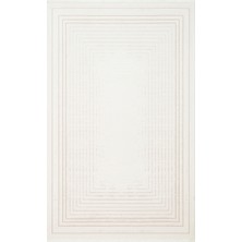 Eko Halı Lykıa Lky 04 Cream Vizon Sade ve Modern Desenli Yumuşak Tuşeli Akrilik Makine Dokuması Halı