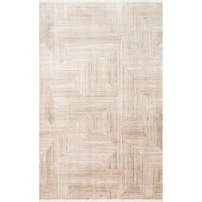 Eko Halı Lykıa Lky 02 Vizon Beıge Sade ve Modern Desenli Yumuşak Tuşeli Akrilik Makine Dokuması Halı