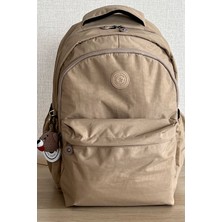 FCSTORE Gold Büyük Boy Unisex Su Geçirmez Kumaş Laptop Bölmeli Seyahat / Okul / Günlük Kulanım Spor Çantas