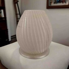 3D Dönüşüm Atölyesi Dekoratif LED Lamba M2 - Beyaz LED - Pilli - Geri Dönüşüm Pet
