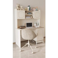 Sandalie Mira 59X120 cm Çalışma Masası Bilgisayar Masası Ofis Ders Yemek Masası Sedef