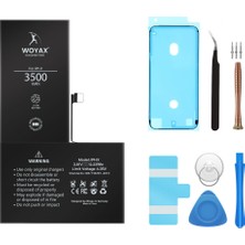 Woyax Iphone X Uyumlu Premium Batarya 3500mah