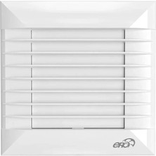 Era 100 mm (10 Cm) Otomatik Panjurlu Banyo Fanı (Euro Beyaz 4A)