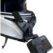 Knmaster Kask Çene Bağlantılı Kamera Tutucu Aparatı