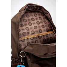 FCSTORE Gold Büyük Boy Unisex Su Geçirmez Kumaş Laptop Bölmeli Seyahat / Okul / Günlük Kulanım Spor Çantas