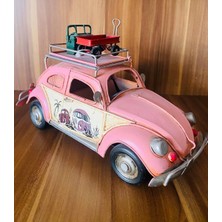 MYK Hediye ve Sanat Atölyesi volkswagen Beetle Classic Vosvos Vintage Dekoratif Metal Araba