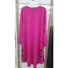 Nadide Yan Güllü Püsküllü Sıfır Yaka Tunik 23K47