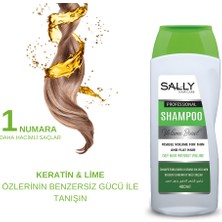 Sally Yağlı Saçlar İçin Hacim Arttırıcı - Dolgunlaştırıcı - Volume Boost Keratin Şampuan - 400ml