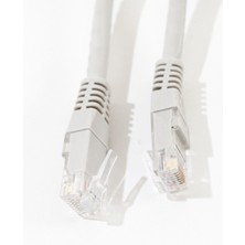 Efb Cat6 1 Metre Gri Ethernet Kablosu - Kaliteli Internet Kablosu - Gbit Lan Kablosu - Cat6 Kablo