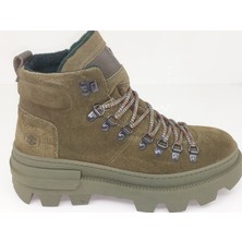 Lumberjack Brunellpo 3Pr Haki Süet Deri Comfort Casual Tarz Erkek Bot