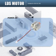 Chihiro586 - 9278 Xiaomi Roborock S50 S51 S55 Elektrikli Süpürge Için Lidar Motor, Turuncu Kasnak Elektrikli Süpürge Mesafe Sensörü (Yurt Dışından)