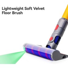Chihiro586 - 9278 Dyson V10 V8 V7 V11 V15 Için Fırça Doğrudan Tahrikli Elektrikli Süpürge Turbo Fırça, Halıları Temizlemek Için Hızlı Bırakma ile (Yurt Dışından)