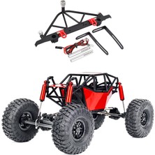 Chihiro586 - 9278 Metal Arka Tampon Yedek Lastik Rafı ile Eksenel Traxxas Trx4 SCX10 SCX10 Iı 90046 SCX10 Iıı 1/10 Rc Paletli Araba (Yurt Dışından)