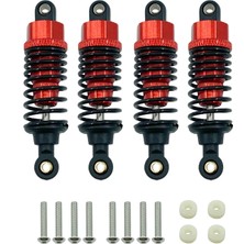 Chihiro586 - 9278 4 Adet Alüminyum Alaşımlı Amortisörler Damper Seti Tamiya Tt-01 TT01 Tt-02 TT02 1/10 Rc Araba Yükseltme Parçaları, Kırmızı (Yurt Dışından)