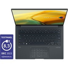 Asus Zenbook 14X OLED UX3404VC-M9026W 13. Nesil Intel Core I9 13900H 32GB 1tb SSD RTX3050 4gb 14.5'' 120Hz Windows 11 Dizüstü Bilgisayar + Sırt Çantası WZ01