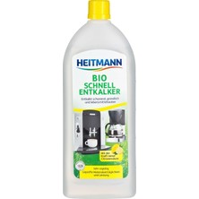 Heitmann Kahve Makinaları ve Sıcak Su Isıtıcıları Için Biyo Hızlı Kireç Çözücü Sıvı 250 ml