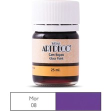 Artdeco Cam Vitray Boyası 25 Ml. 08 Mor