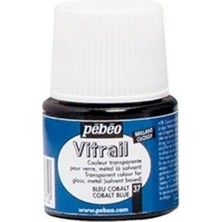 Pebeo Vitrail Cam Boyası Transparan Cobalt Blue 45ML