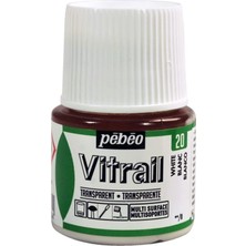 Pebeo Vitrail Cam Boyası 45ML - 20 White