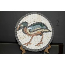 İbla Mosaic Mozaık Masa Dekorasyon El Yapımı Mermer (2 Tane Seçiniz)