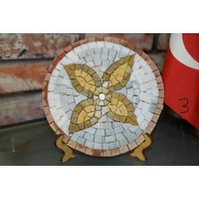 İbla Mosaic Mozaık Masa Dekorasyon El Yapımı Mermer (2 Tane Seçiniz)