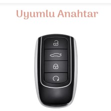 Emii Auto Spare Parts Chery Tiggo 8 Pro Omoda 5 Anahtar Kılıfı Mavi/gri