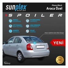 Snt Hyundai Accent Era 2006-2013 Sunplex Piano Black Spoiler Uyumlu