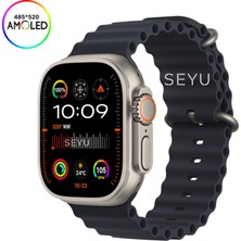 Seyu Watch Watch 9 Ultra 2 Amoled Akıllı Saat Tüm Telefonlara Uyumlu