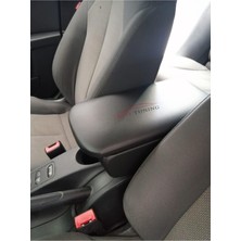 Elit Tuning Seat Leon Mk2 2005-2012 Deri Kol Dayama Kolçak Siyah Özel Üretim