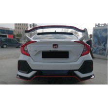 Autokit Honda Fc5 (2016+) Kırmızı Arka Logo