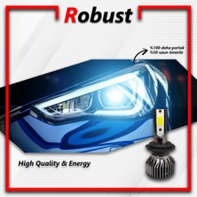 Robust H1 LED Xenon Far Ampulü Yeni Nesil Mini 8000 Lumen 36 Watt