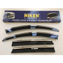 Niken Dacia Duster Kromlu Cam Rüzgarlığı Krom Rüzgarlık 2010-2017