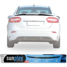 Sunplex Renault Fluence Bagaj Üstü Spoiler Piano Black Spoyler