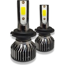 Robust H7 LED Xenon Far Ampulü Yeni Nesil Mini 8000 Lumen 36 Watt