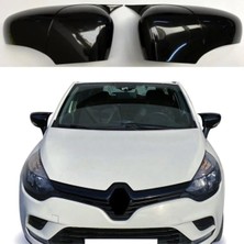 Batman Garage Renault Clio 4 Batman Yarasa Ayna Kapağı Piano Black / 2012-2019