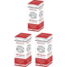 Newvit Demir Şurubu 200 ml x 3 Adet