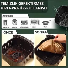 Alçin Fritöz Pişirme Kağıdı 50 Adet