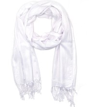 Naz İpek 2'li Set Pamuklu Viskon Paşmina Şal 180X70 cm Püsküllü Yüksek Kalite 150 gr