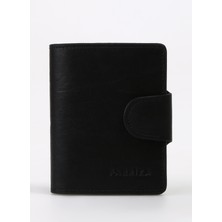 Fabrika Siyah Erkek 8x11x2 cm Deri Cüzdan Frk 319 Crayz