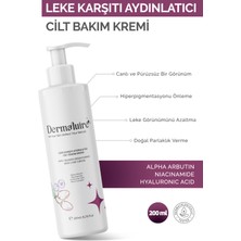 Dermaluire Leke Karşıtı Aydınlatıcı Cilt Bakım Kremi 200ml ( Alpha Arbutin, Niacinamide, Hyaluronic Acid )