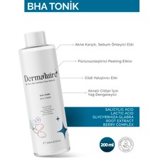 Dermaluire Gözenek Sıkılaştırıcı Siyah Nokta Karşıtı Bha Tonik 200ml ( Salisilik Asit, Laktik Asit )