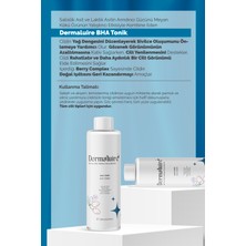 Dermaluire Gözenek Sıkılaştırıcı Siyah Nokta Karşıtı Bha Tonik 200ml ( Salisilik Asit, Laktik Asit )