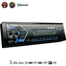 Myglobal Oto Teyp 4X50W Bt/2xusb/sd/fm/aux Kamosonıc KS-MX800